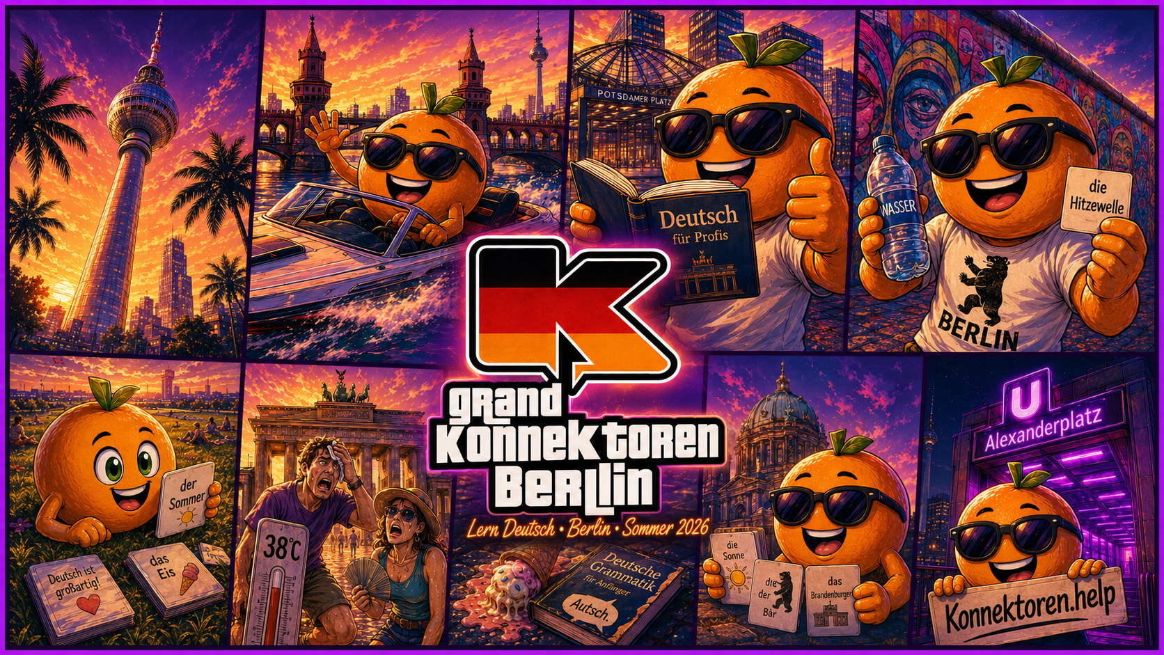 Grand Konnektoren Berlin campaign poster